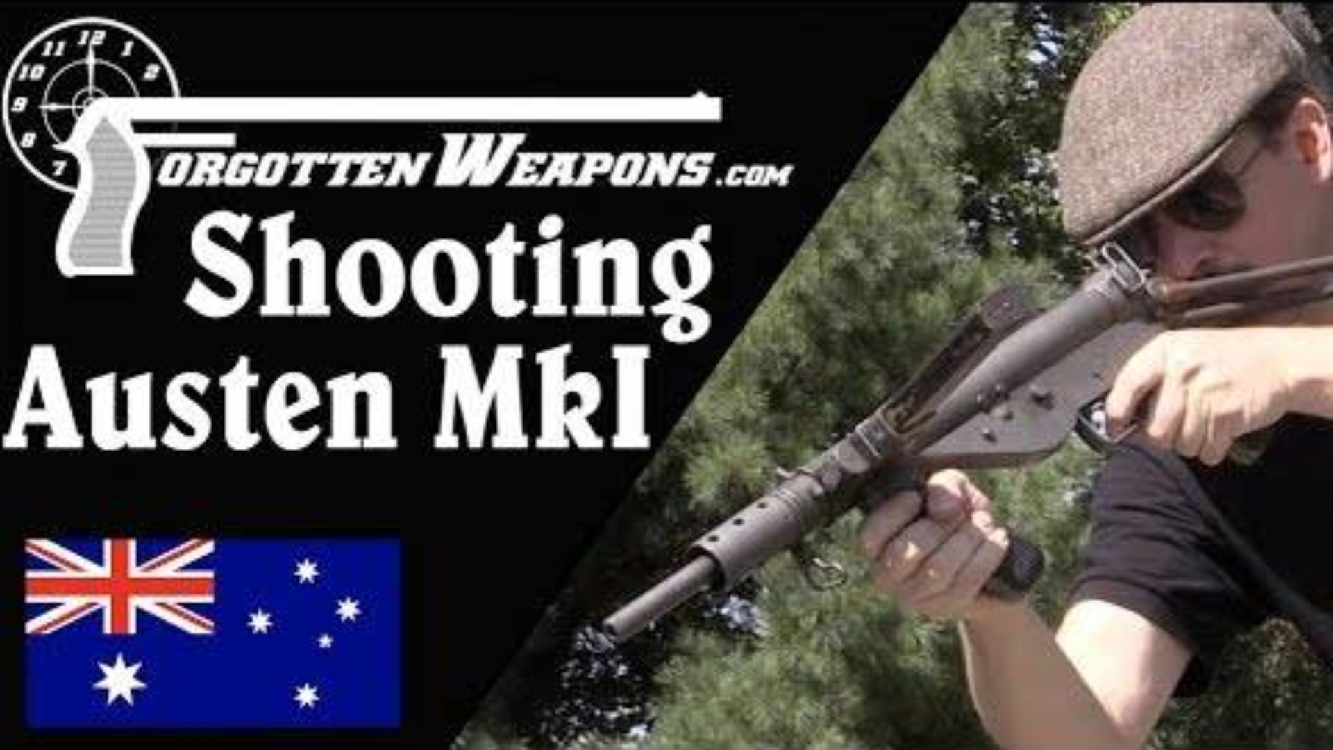 【被遗忘的武器/双语】澳斯登MkI靶场试射--什么嘛, 这枪打得还蛮准的